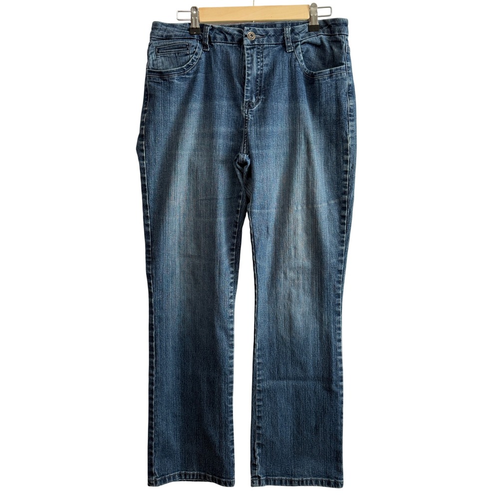 Bill Blass Jeans Women's Bootcut Blue Denim Casual Size‎ 12